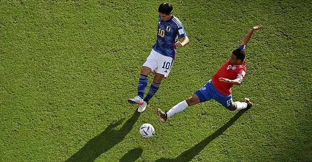 Japonya Kosta Rika'ya boyun eğdi umutlar son maça kaldı | Japonya 0 - 1 Kosta Rika MAÇ SONUCU