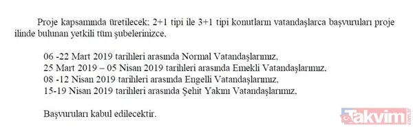 TOKİ 50 bin konut projesi alt, orta, üst gelir başvuru şartları nelerdir? Başvurular nereye ve hangi bankaya yapılıyor? - 7