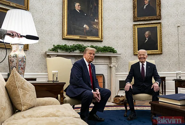Donald Trump yeniden Beyaz Saray'da! Biden ile görüştüler: Sorunsuz bir geçiş olacak - 11