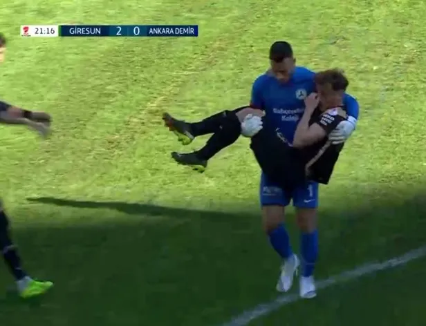 ZTK'da 2. Mert Günok vakası! Giresunspor-Ankara Demirspor maçında akıllara Beşiktaş karşılaşması geldi-5