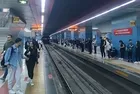 Ankara'da metro hattındaki arıza nedeniyle seferler bir süre durduruldu