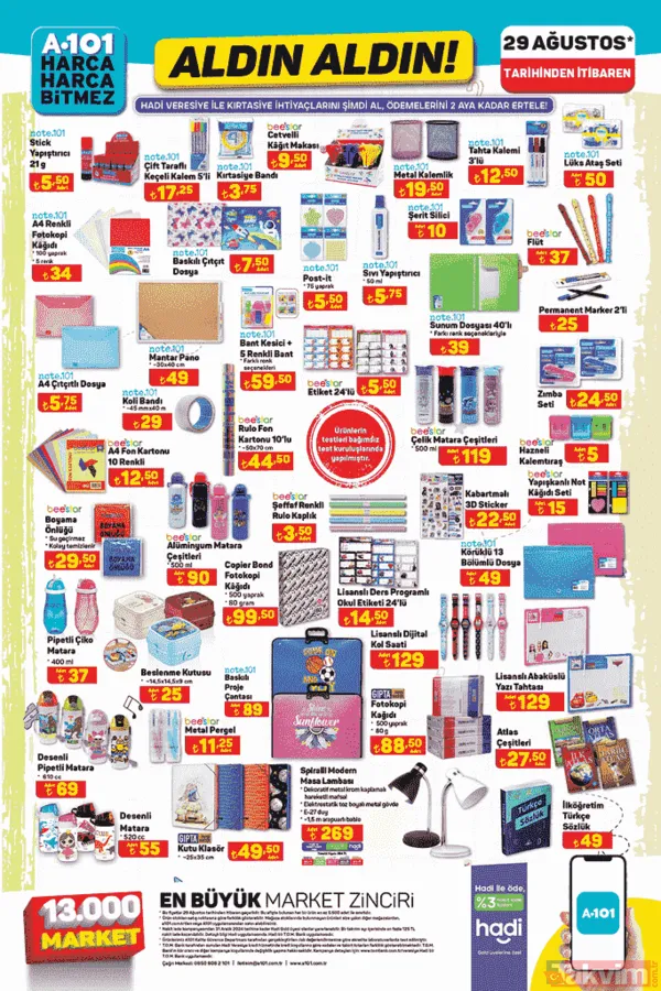 A101'de beyaz eşya indirimi! 12 Eylül kataloğunda yeni mutfak ürünleri yayınlandı - 4