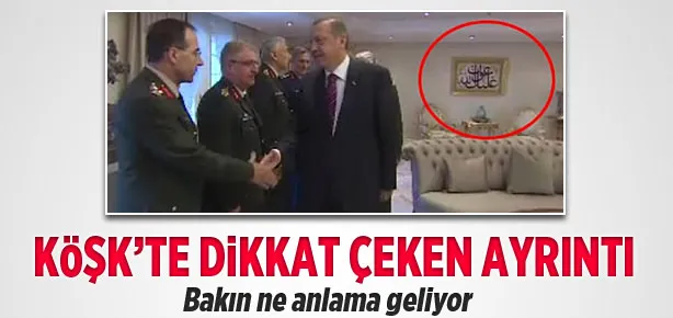 Başucundaki dikkat çeken levha