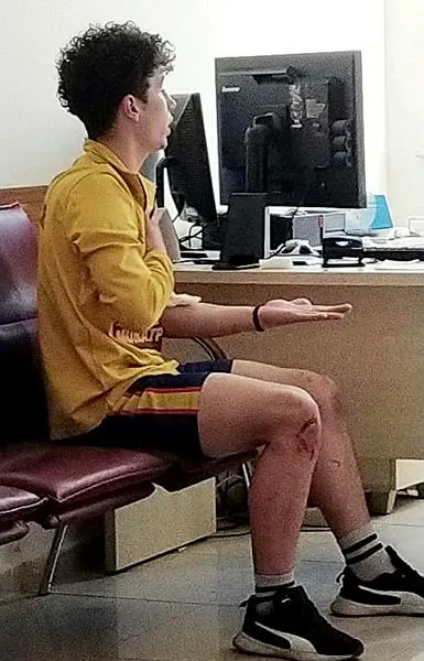 1649765664356.jpg Yeşil sahada amigo terörü! Yumrukla burnu kırıldı kafasına kramponla tekme atıldı-5