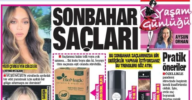 Sonbahar saçları