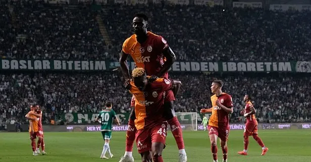 Cimbom güle oynaya finalde! Konyaspor - Galatasaray: 1-5 | MAÇ SONUCU