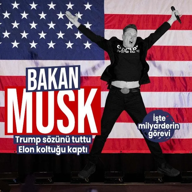 Donald Trump sözünü tuttu: Elon Musk bakan oldu! İşte milyarderin Beyaz Saraydaki görevi