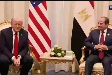 Donald Trump Mısır'da açıklamalarda bulundu