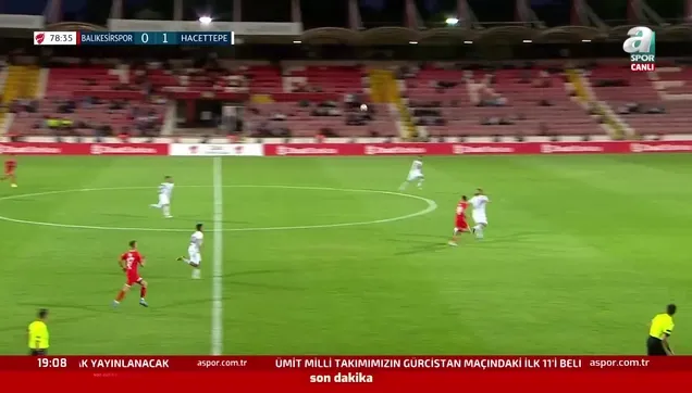 GOL | Balıkesirspor 1-1 Hacettepe 1945