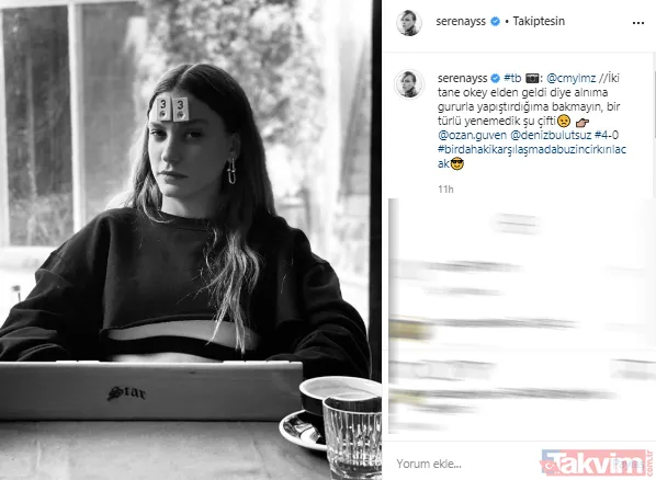 "İyi Gün Dostu Serenay" Serenay'ın Bu Tepkisi Bazı Sosyal Medya Kullanıcıları Tarafından, 'Arkadaştınız, Birlikte Okey Oynadınız... Deniz'in Zor Gününde Neden...