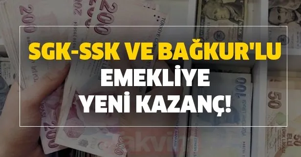 2020 yılı emekliler için kazanç yılı oldu! Zam ikramiye promosyon gibi kazançlar elde edildi