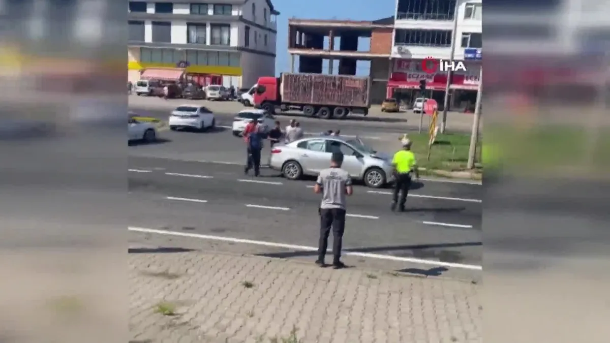Ünye Devlet Hastanesi önünde kaza: 1 ölü!