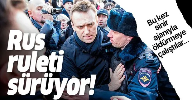 Daha önce zehirlenen Rus muhalif Navalni’nin bu kez sinir ajanıyla öldürülmeye çalışıldığı iddia edildi!