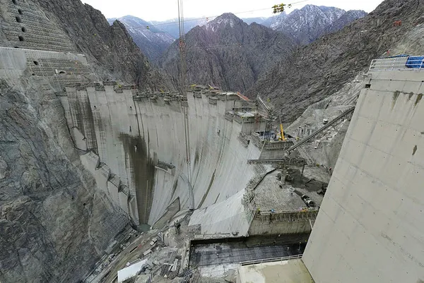 Son dakika: Tamamlandığında Türkiye'nin en büyüğü olacak! Yusufeli Barajı'nda son 10 metre!-3