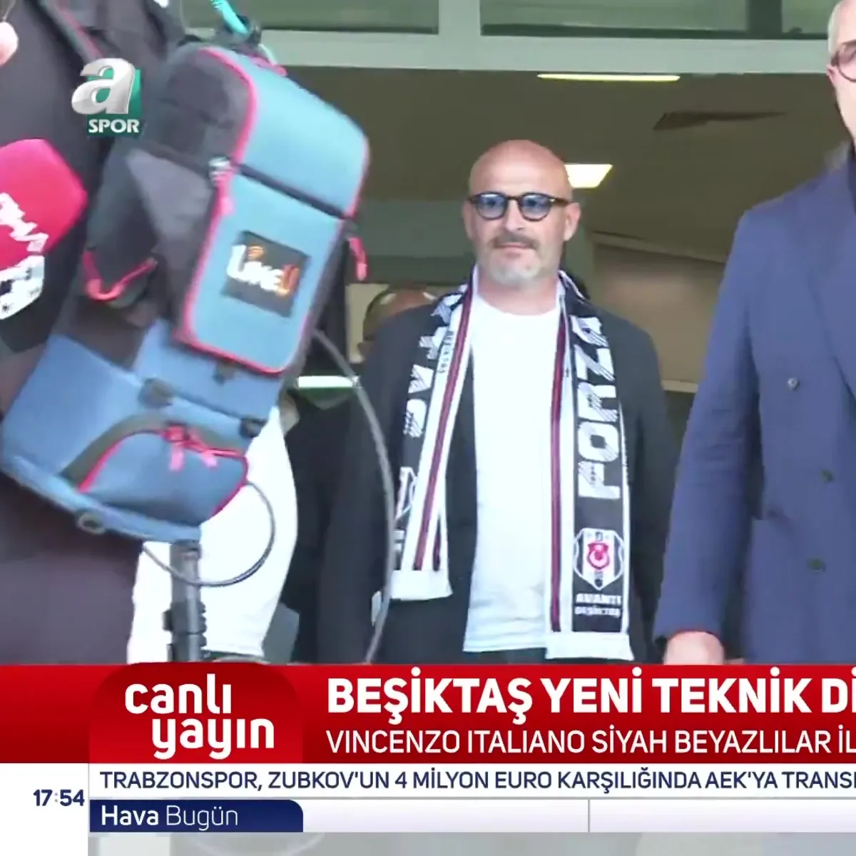 Vincenzo Italiano İstanbul’a geldi!
