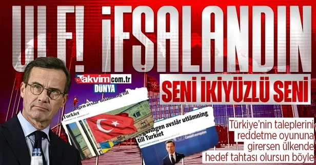 NATO’ya girmek için Türkiye’ye aylarca yalvaran İsveç’in ikiyüzlülüğü ülke basınında! Türkiye’ye verdikleri sözleri nasıl tutmadıkları ifşa oldu