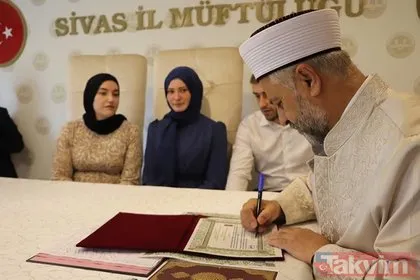 Fransız genç kız nişanlısı sayesinde İslamiyeti’i seçti! Sivas’ta Müslüman oldu