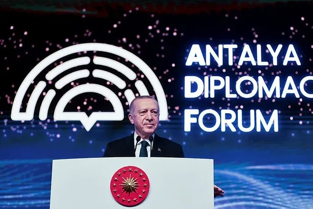 Antalya Diplomasi Forumu'nda konuşan Başkan Erdoğan: BM iflas bayrağını çekmiştir-9