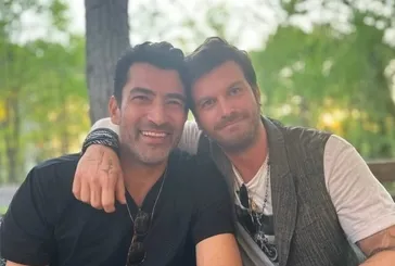 Kıvanç Tatlıtuğ ile Kenan İmirzalıoğlu’nun o karesi olay oldu! Kurt Efe’nin doğum gününde bir araya geldiler... Sinem Kobal paylaştı!