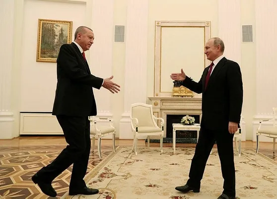 Son dakika: Başkan Erdoğan ile Putin arasındaki kritik görüşme sona erdi-1