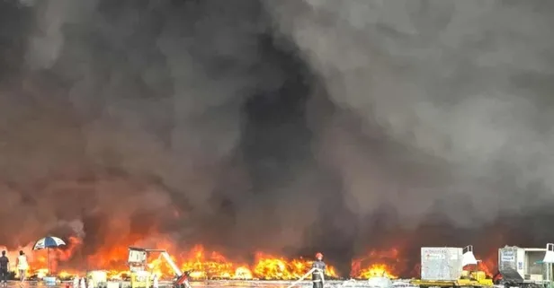 Bangladeş'te kaos! Yangın havalimanını sardı tüm uçuşlar durdu