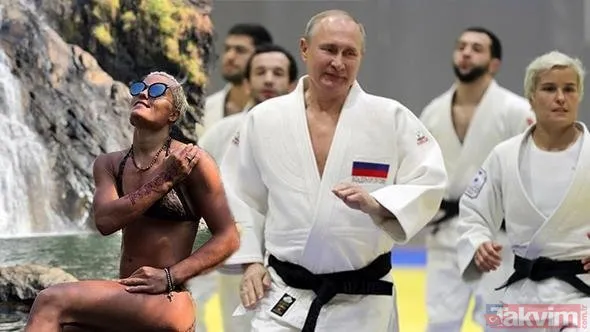 Tüm dünya Putin’i nakavt eden kadını konuşuyor