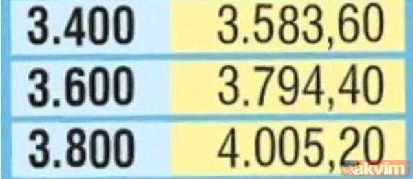 Emekliler 2021 Ocak ayında ne kadar zam alacak? Emeklinin ocak maaşı kaç lira olacak? - 10