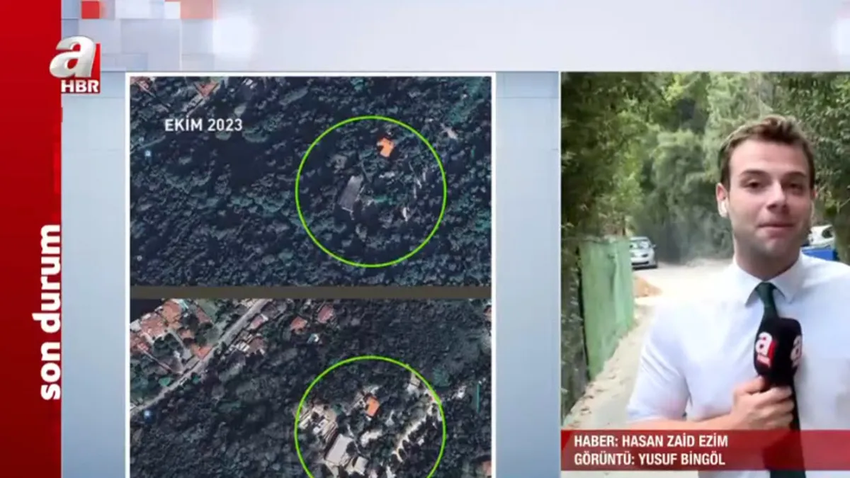 Boğaz'da kaçak villa için kıyım! A Haber görüntüledi