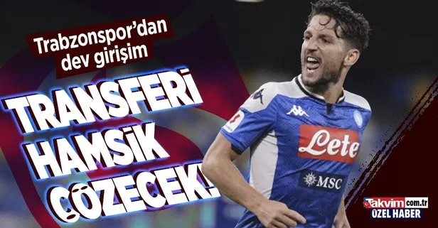 Trabzonspor Mertens için yarışta! Hamsik devreye girdi
