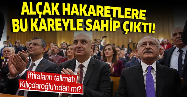Son dakika: CHP lideri Kemal Kılıçdaroğlu, Erdoğan'a iftiralar savuran Engin Özkoç'u yanından ayırmadı