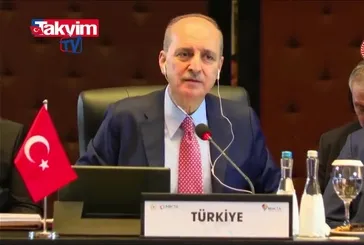 TBMM Başkanı Numan Kurtulmuş'tan BM'ye tepki