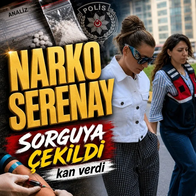 Serenay Sarıkaya adli kontrol şartıyla salındı! Sorguya çekildi kan verdi... Adliyeye böyle sevk edildi
