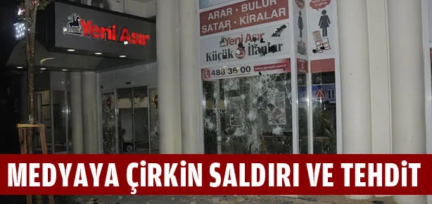 Medyaya çirkin saldırı ve tehdit