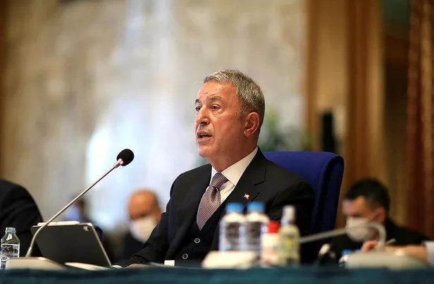 SON DAKİKA: Bakan Akar'dan dünyaya Doğu Akdeniz mesajı: Kararlılıkla devam edeceğiz-1