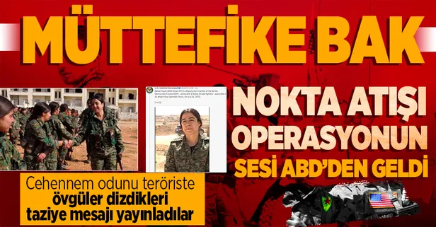 TSK vurdu, ses ABD'den geldi: Öldürülen terörist için taziye yayınladılar