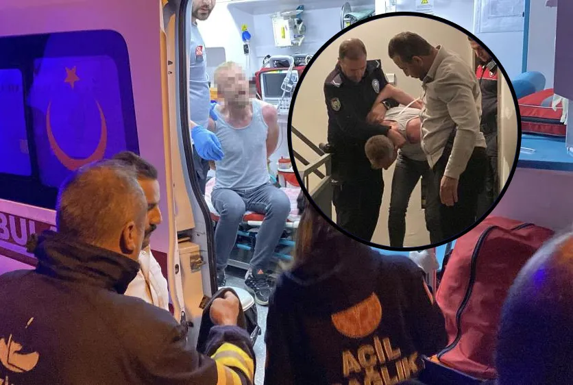 Aile içi kavga sonrası kendini odaya kapattı