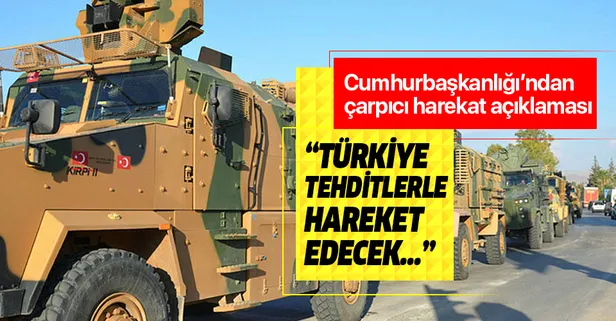 Fuat Oktay'dan Suriye operasyonu açıklaması!