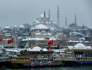 İstanbul’dan kar manzaraları