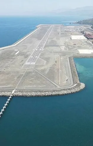 Rize-Artvin Havalimanı nasıl yapıldı? Uzman isim A Haber'de açıkladı: 10 katlı bina yüksekliğinde koruma!