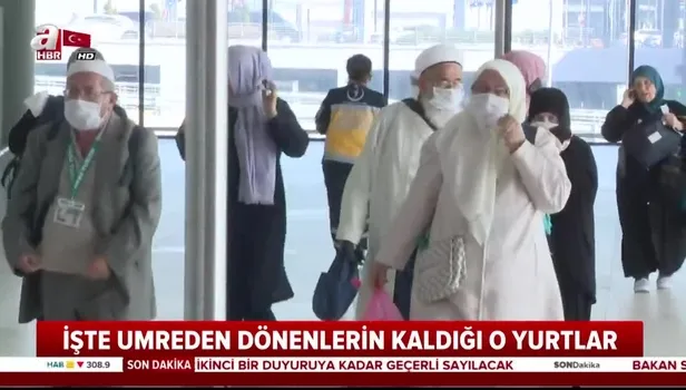 İşte umreden dönenlerin kaldığı yurtlar! Sosyal medyada provokasyon konusu olmuştu...