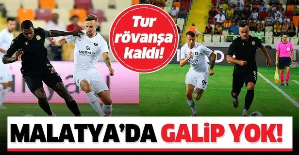 Malatya’da galip yok! MS: Yeni Malatyaspor 2-2 Olimpija Ljubljana