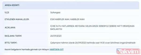 İstanbul'un 11 ilçesinde su kesintisi (Arnavutköy, Zeytinburnu, Sarıyer...) Sular ne zaman gelecek? - 9