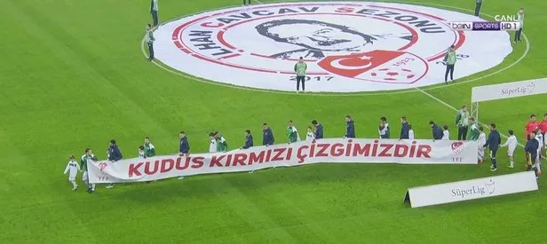 Fenerbahçe ve Bursaspor’dan Filistin’e dev destek