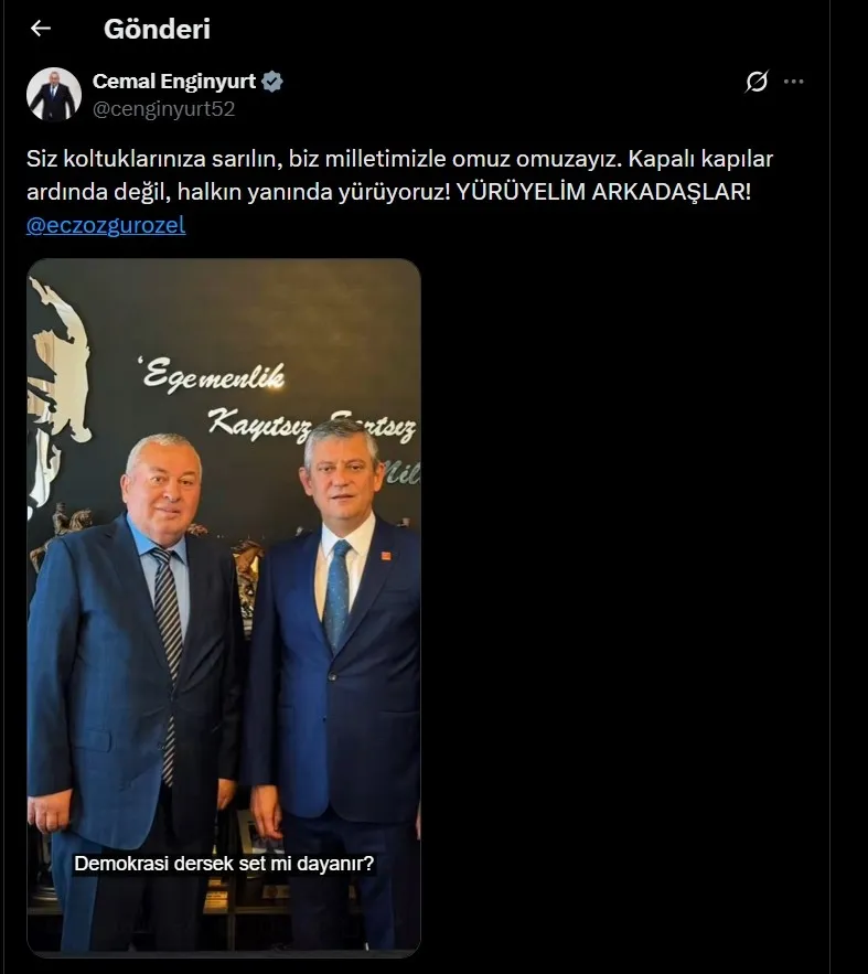 chpyi-parcalama-istifalarina-genel-merkez-ne-diyor-ozgur-ozele-yuruyus-yaniti-yurumekle-yollar-asinmaz-1782290881991.jpeg CHP'yi parçalama istifalarına Genel Merkez ne diyor? Özgür Özel'e "Yürüyüş" yanıtı | “Gelsinler kurultayda yarışalım" çağrısı-2