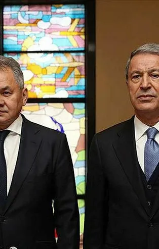 Son dakika: Milli Savunma Bakanı Hulusi Akar, Rus mevkidaşı Sergey Şoygu ile görüştü