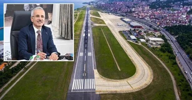 Son dakika: Ulaştırma ve Altyapı Bakanı Abdulkadir Uraloğlu müjdeyi duyurdu! Trabzon’a yeni havalimanı geliyor