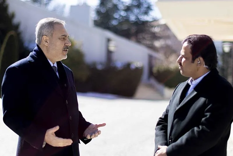 Dışişleri Bakanı Hakan Fidan, Al Jazeera'nın sorularını yanıtladı. (AA)