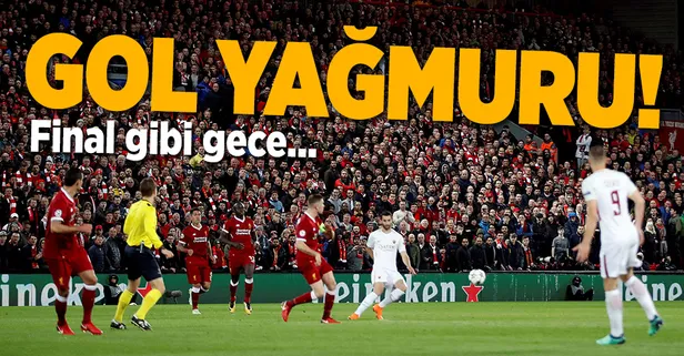 Liverpool, Roma'yı Salah'la dağıttı