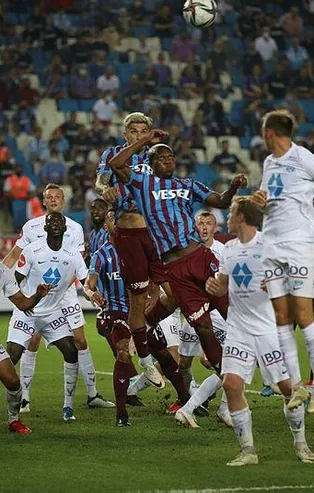 Trabzonspor, Molde'yi salladı ama yıkamadı