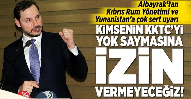 Bakan Albayraktan flaş KKTC açıklaması